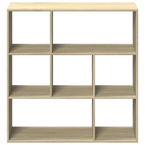 Kamerscherm / boekenkast 102x29x103,5 cm hout sonoma eikenkleur 5