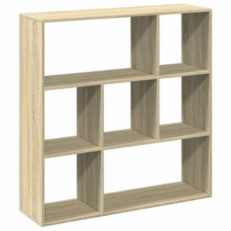 Kamerscherm / boekenkast 102x29x103,5 cm hout sonoma eikenkleur 7