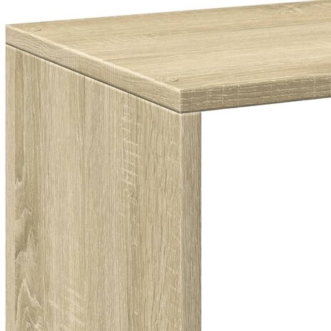 Kamerscherm / boekenkast 102x29x103,5 cm hout sonoma eikenkleur 9