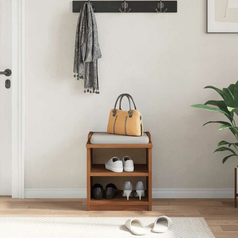 Gangbankje SANDNES 45x40x50 cm massief grenenhout 4