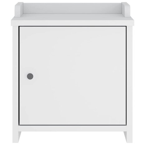 Gangbankje SANDNES wit 45x40x50 cm massief grenenhout 6