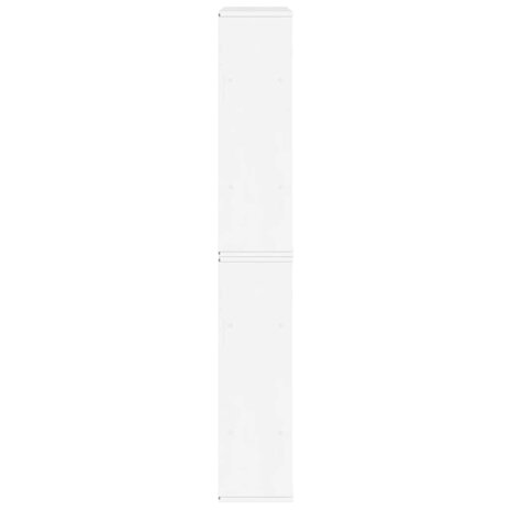 Bijzetkasten 4 st "ODDA" 40x24x79 cm massief grenenhout wit 7