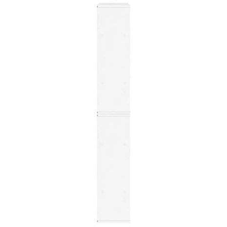 Bijzetkasten 5 st 40x24x79 cm massief grenenhout wit 7