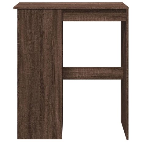 Bartafel met rekken 90x47,5x103,5 cm bewerkt hout bruin eiken 4