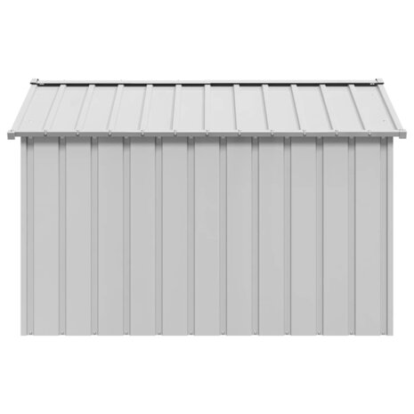 Hondenhok met dak 113x153x101 cm gegalvaniseerd staal 4