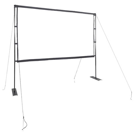 Projectiescherm met statieven 120 inch 16:9 1