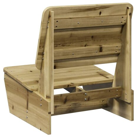 Tuinstoel 60x64x70,5 cm geïmpregneerd grenenhout 5
