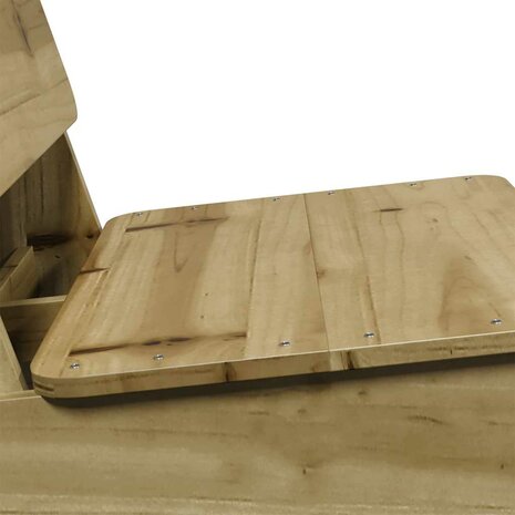 Tuinstoel 60x64x70,5 cm geïmpregneerd grenenhout 6