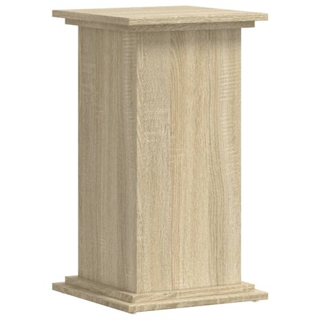Plantenstandaard 33x33x60 cm bewerkt hout sonoma eikenkleurig 6