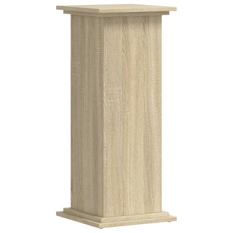 Plantenstandaard 33x33x80 cm bewerkt hout sonoma eikenkleurig 6