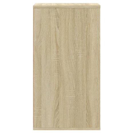 Ladekast 40x41x76 cm bewerkt hout sonoma eikenkleurig 6