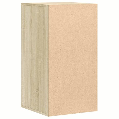 Ladekast 40x41x76 cm bewerkt hout sonoma eikenkleurig 7