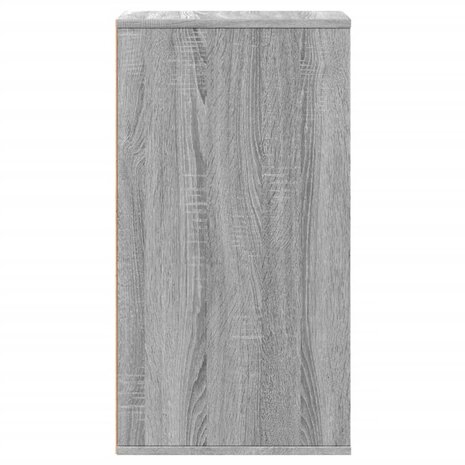 Ladekast 40x41x76 cm bewerkt hout grijs sonoma eikenkleurig 6