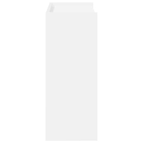 Schoenenrek 60x25x62 cm bewerkt hout wit 5