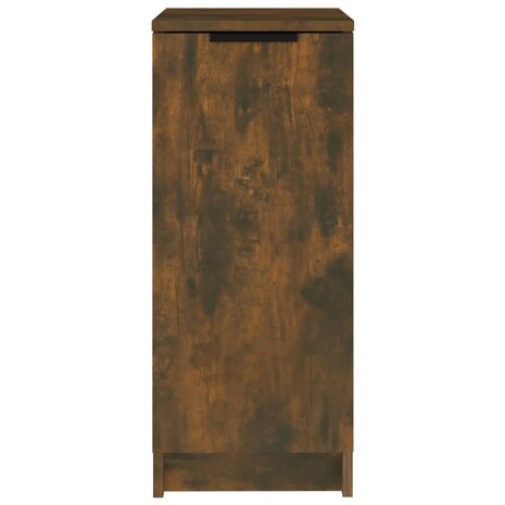 Schoenenkast 30x35x70 cm bewerkt hout gerookt eikenkleurig 5