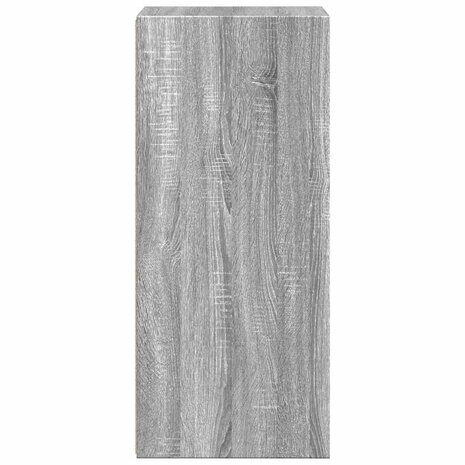 Dressoir 40x41x93 cm bewerkt hout grijs sonoma eikenkleurig 5