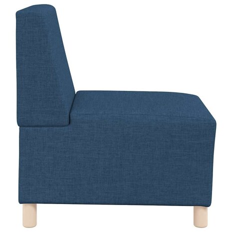 Fauteuil 55 cm stof blauw 5
