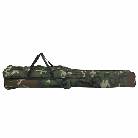 Hengeltas 160 cm camouflage oxford stof groen 3