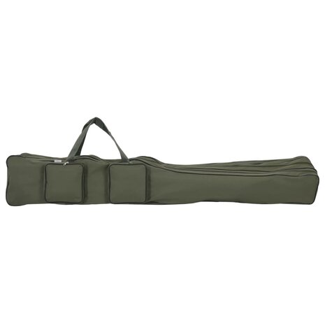 Hengeltas 160 cm oxford stof donkergroen 1