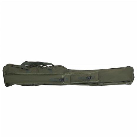 Hengeltas 160 cm oxford stof donkergroen 3