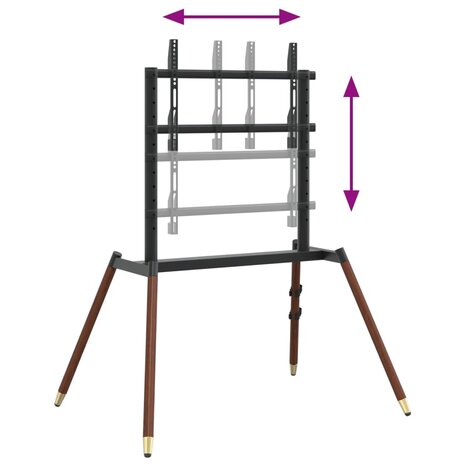 TV-standaard voor 37-86 inch scherm 60 kg Max VESA 400x600 mm 7