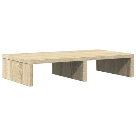 Monitorstandaard 50x27x10 cm bewerkt hout sonoma eikenkleurig 2