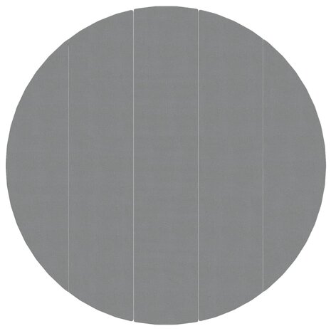 Zwembadgrondzeil Ø550 cm polyester geotextiel lichtgrijs 2