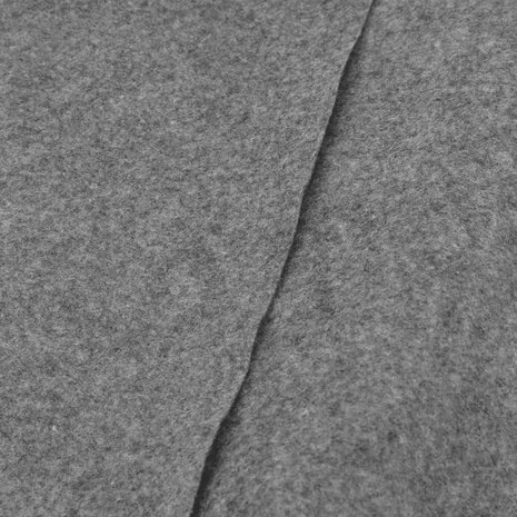 Zwembadgrondzeil Ø550 cm polyester geotextiel lichtgrijs 5
