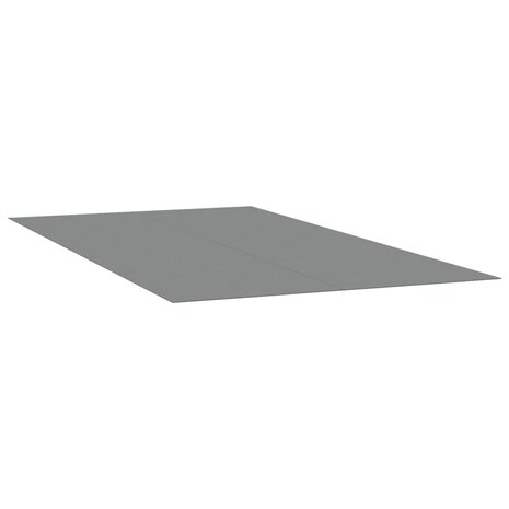 Zwembadgrondzeil 420x220 cm polyester geotextiel lichtgrijs 3