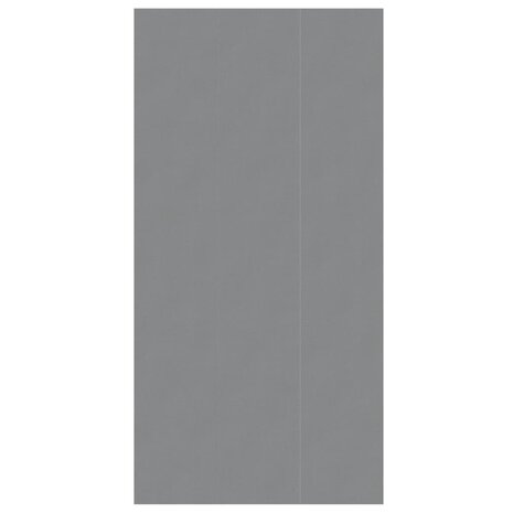 Zwembadgrondzeil 640x321 cm polyester geotextiel lichtgrijs 2