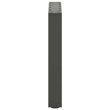 Salontafelpoten 2 st U-vormig 28x(42-43) cm staal antraciet 6