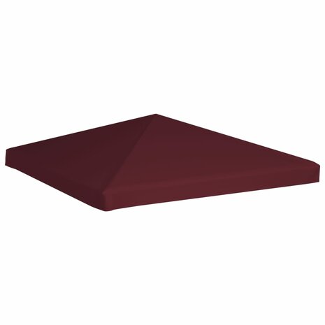 Prieeldak 310 g/m² 3x3 m bordeaux 2