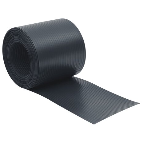 Tuinschermen 10 st 252,5x19 m PVC zwart 2