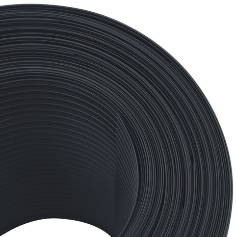 Tuinschermen 10 st 252,5x19 m PVC zwart 4