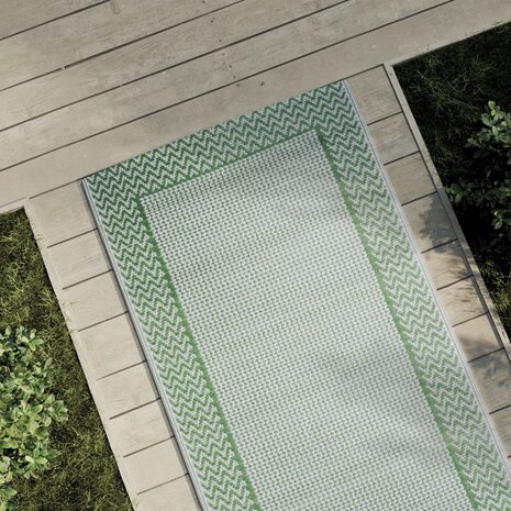 Buitenkleed ARAKIL 80x250 cm polypropeen groen 1