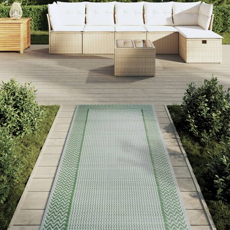 Buitenkleed ARAKIL 80x250 cm polypropeen groen 3