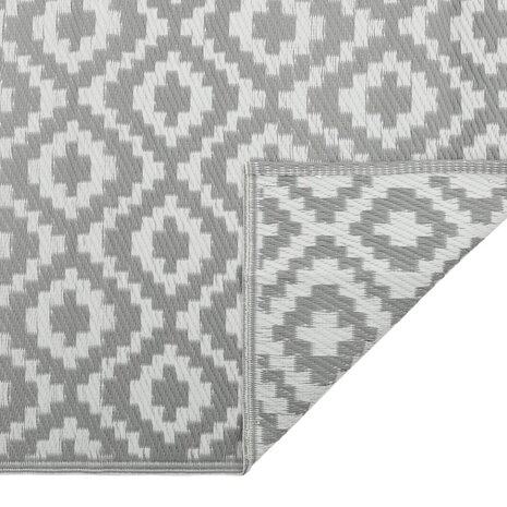 Buitenkleed ARAKIL 80x150 cm PP grijs 4