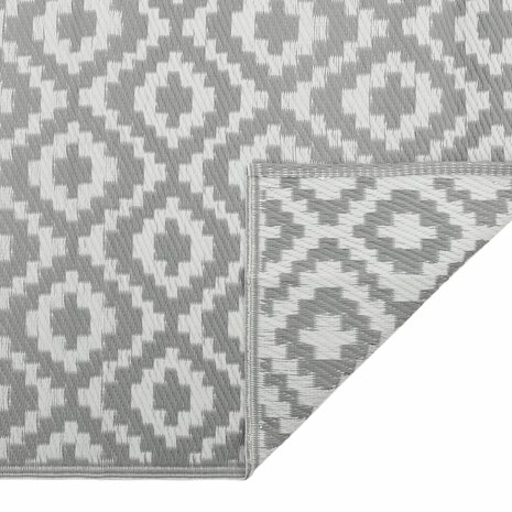 Buitenkleed ARAKIL 80x250 cm PP grijs 4