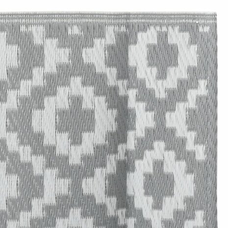 Buitenkleed ARAKIL 80x250 cm PP grijs 5