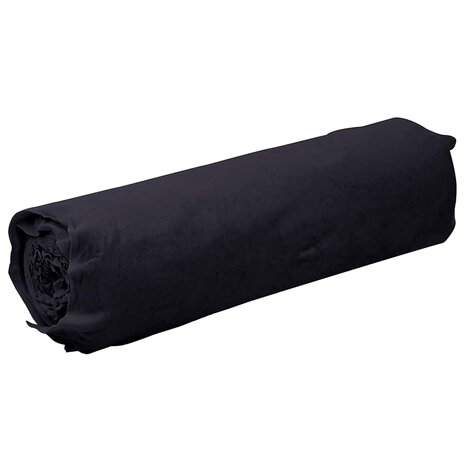 Geotextielmembraan 1x10 m polyestervezel zwart 5