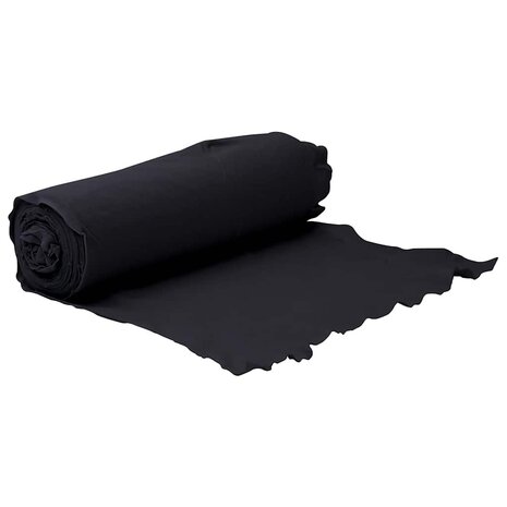 Geotextielmembraan 1x50 m polyestervezel zwart 2