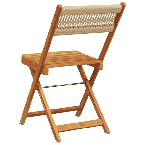 Bistrostoelen 2 st massief acaciahout en touw beige 7