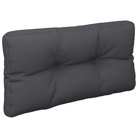 Palletkussen 80x40x12 cm stof zwart 4