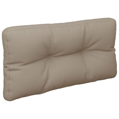 Palletkussen 80x40x12 cm stof taupe 4