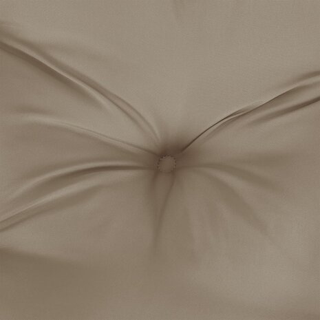 Palletkussen 80x40x12 cm stof taupe 7