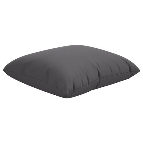 Bankkussens 4 st 60x60 cm stof antracietkleurig 5
