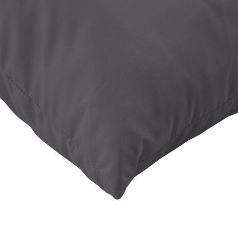 Bankkussens 4 st 60x60 cm stof antracietkleurig 6