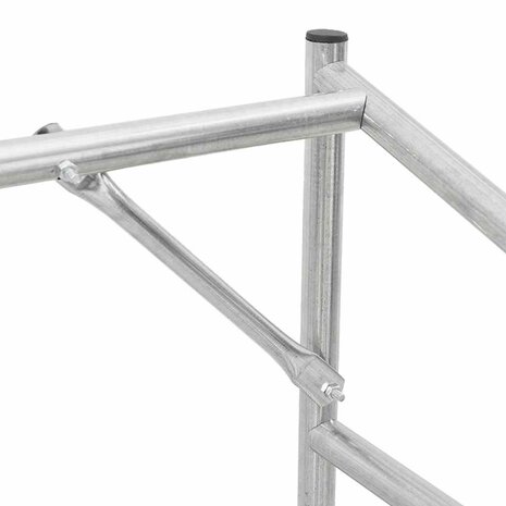 Haardhoutrek met regenhoes 100x80x200 cm gegalvaniseerd staal 9