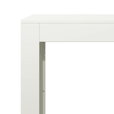 Haardhoutrek 60x40x80 cm staal wit 7