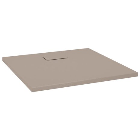 Douchebak 90x90 cm SMC bruin 2